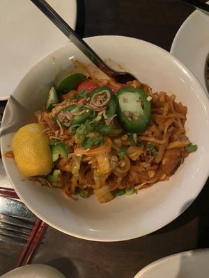 Spicy Singaporean Street Noodles   at Straits in San Jose