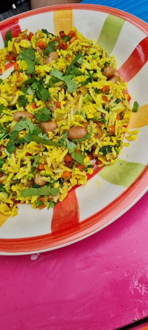 Reis dish at Pura Vida Vegan Tacos in Antwerpen