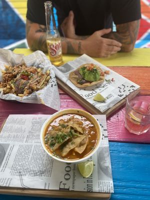   at Pura Vida Vegan Tacos in Antwerpen