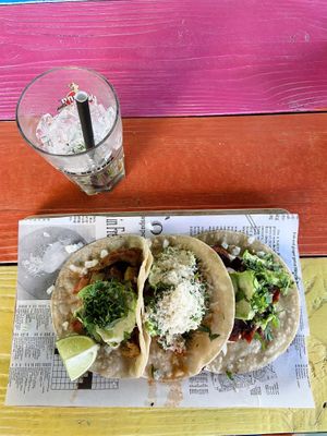   at Pura Vida Vegan Tacos in Antwerpen