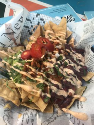   at Pura Vida Vegan Tacos in Antwerpen