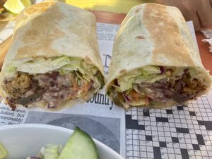 Burrito  at Pura Vida Vegan Tacos in Antwerpen