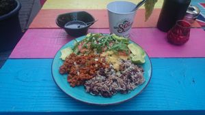  at Pura Vida Vegan Tacos in Antwerpen