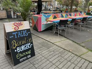 Outside   at Pura Vida Vegan Tacos in Antwerpen