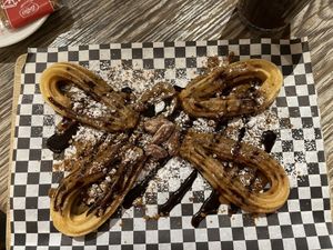 Churros!!!  at Pura Vida Vegan Tacos in Antwerpen