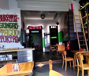 Interior at Pura Vida Vegan Tacos in Antwerpen