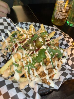  Loaded fries   at Pura Vida Vegan Tacos in Antwerpen