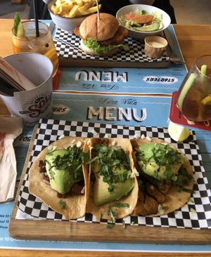   at Pura Vida Vegan Tacos in Antwerpen