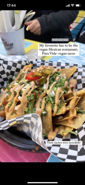  at Pura Vida Vegan Tacos in Antwerpen