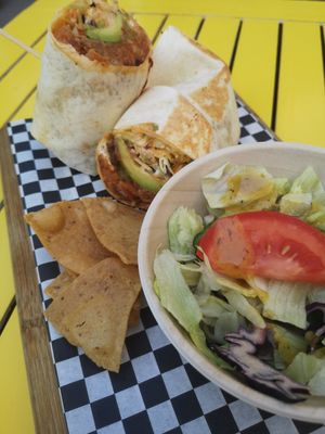  at Pura Vida Vegan Tacos in Antwerpen