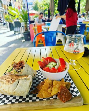   at Pura Vida Vegan Tacos in Antwerpen