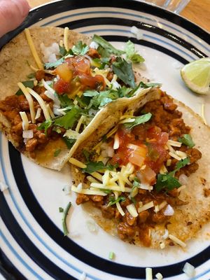   at Pura Vida Vegan Tacos in Antwerpen