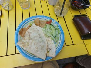 The gringa at Pura Vida Vegan Tacos in Antwerpen