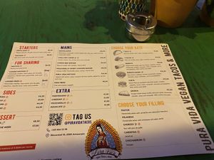   at Pura Vida Vegan Tacos in Antwerpen