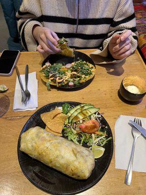   at Pura Vida Vegan Tacos in Antwerpen