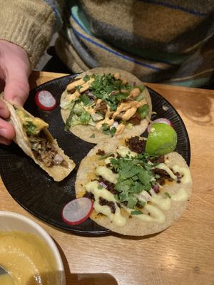   at Pura Vida Vegan Tacos in Antwerpen