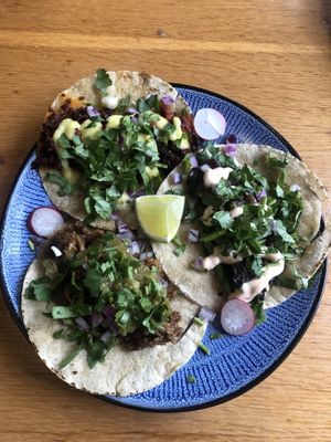   at Pura Vida Vegan Tacos in Antwerpen