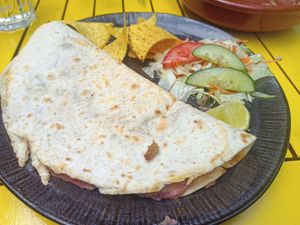 Grintas at Pura Vida Vegan Tacos in Antwerpen