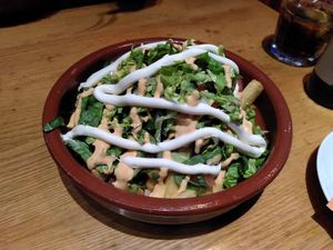 Loaded fries at Pura Vida Vegan Tacos in Antwerpen