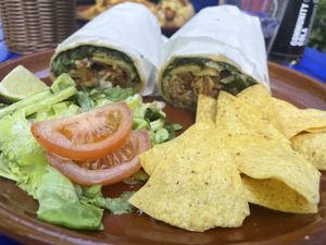   at Pura Vida Vegan Tacos in Antwerpen