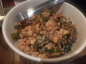 Dan Dan noodles at Community Tavern in Chicago