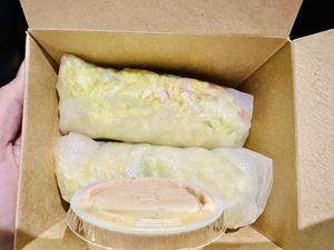 Fresh Spring Roll ($6.95) 2022.JAN26 #Veganuary at The Vegan Joint in Woodland Hills