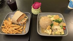   at The Vegan Joint in Woodland Hills