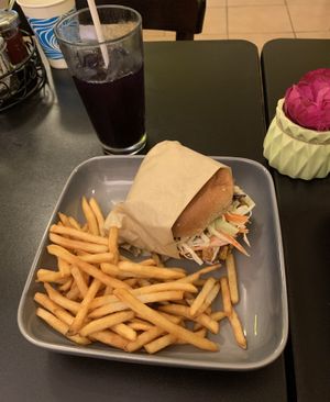   at The Vegan Joint in Woodland Hills