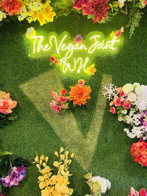 Sign  at The Vegan Joint in Woodland Hills