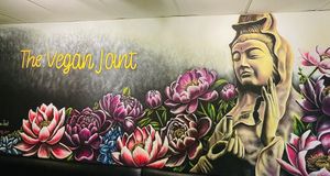 Mural   at The Vegan Joint in Woodland Hills