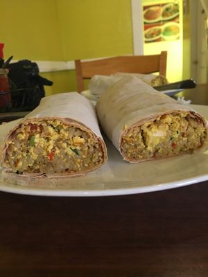 Burrito #2  at The Vegan Joint in Woodland Hills