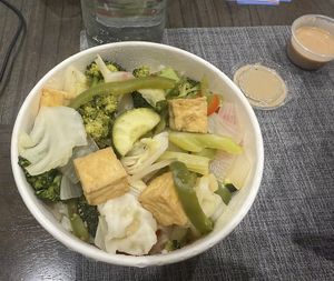   at The Vegan Joint in Woodland Hills