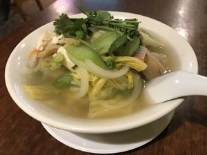 Chinese Soup at The Vegan Joint in Woodland Hills