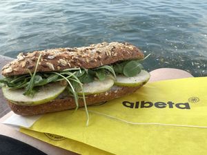   at Albeta Mediterranean Bakery in Thessaloniki