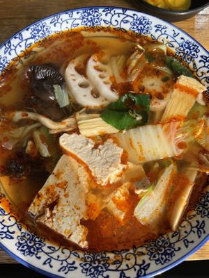 Malatang - a bit oily   at Hotang Maratang in Seoul