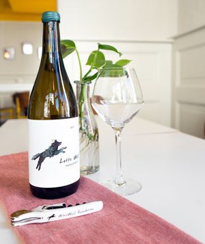 Vegan Chenin Blanc at Restaurant Syr in Utrecht