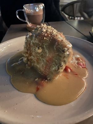 Lasagna with cashew cream  at Planet Terra in Dubai