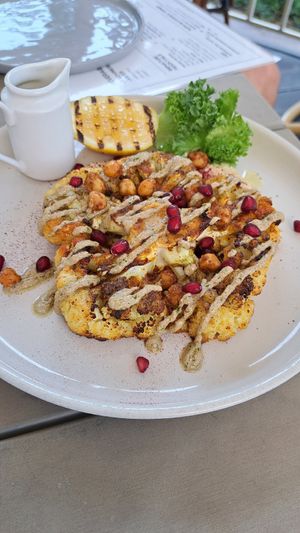Cauliflower steak at Planet Terra in Dubai