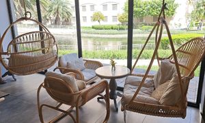 Indoors, garden outside 😍 at Planet Terra in Dubai