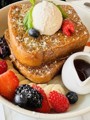 French toastt  at Planet Terra in Dubai