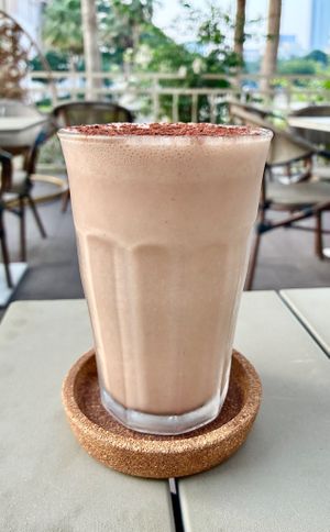 Chocolate milkshake  at Planet Terra in Dubai