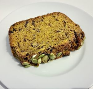 Pumpkin loaf at Planet Terra in Dubai