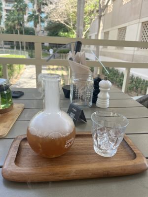 Iced tea   at Planet Terra in Dubai