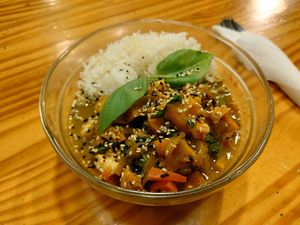 Pumpkin Curry at Green Curry in Buenos Aires