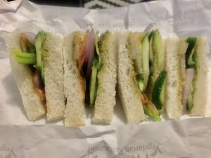 Veg sandwich   at Salam Bombay in Abu Dhabi
