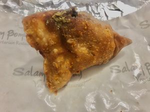 Samosa   at Salam Bombay in Abu Dhabi