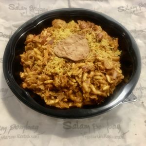 Bhel puri  at Salam Bombay in Abu Dhabi
