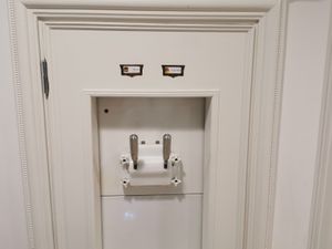 The magic maker at Gelatarium in Florence