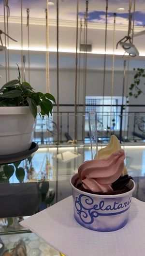   at Gelatarium in Florence