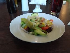 Vorspeisensalat at El Greco in Rottweil